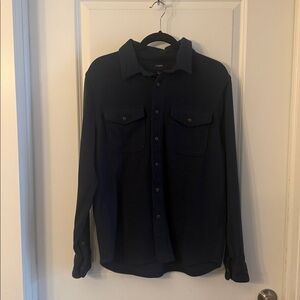 J. Crew Navy Casual Button Down Shirt